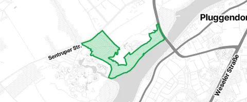 Gassi-Ort Aasee-Wiesen in Münster