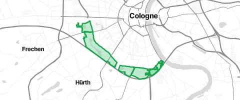 Gassi-Ort Äußerer Grüngürtel in Köln