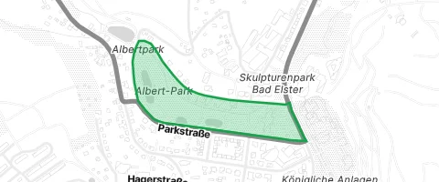 Gassi-Ort Albert-Park in Gefell