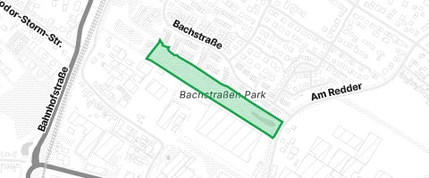 Gassi-Ort Bachstraßen Park in Bargteheide