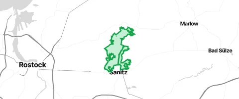 Gassi-Ort Billenhäger Forst in Sanitz