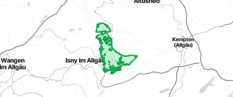 Gassi-Ort Buchenberger Wald in Isny im Allgäu