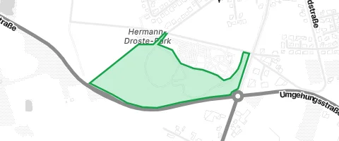 Gassi-Ort Bürgerpark Werlte in Werlte