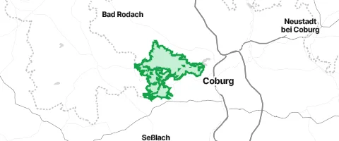 Gassi-Ort Callenberger Forst in Schlettach