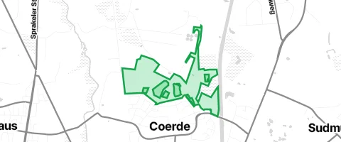 Gassi-Ort Coerheide in Münster