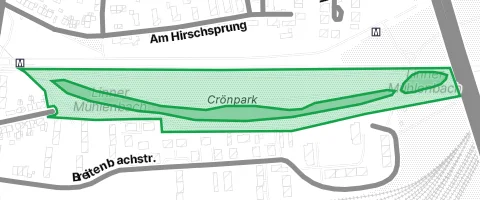 Gassi-Ort Crönpark in Krefeld