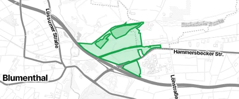 Gassi-Ort Der Löh in Stadtgebiet Bremen