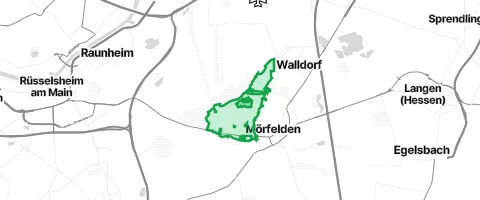 Gassi-Ort Der Schlichter in Mörfelden