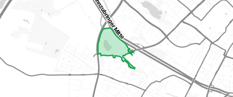 Gassi-Ort Dietenbachpark in Freiburg im Breisgau