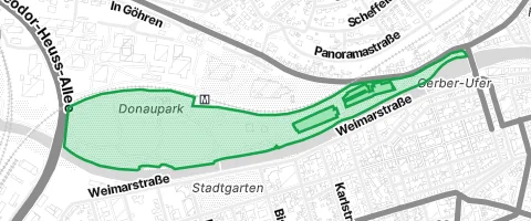 Gassi-Ort Donaupark in Tuttlingen