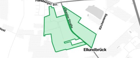 Gassi-Ort Ellunder Wald in Handewitt