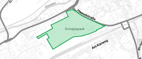 Gassi-Ort Ennepepark in Hagen