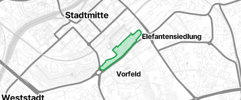 Gassi-Ort Glacispark Ost in Neu-Ulm