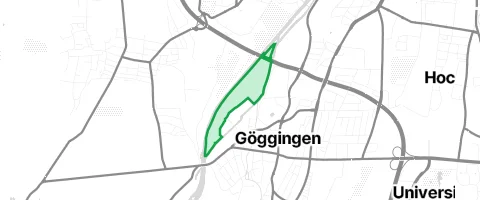 Gassi-Ort Gögginger Wäldchen in Augsburg