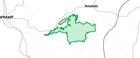 Gassi-Ort Gramschatzer Wald in Arnstein
