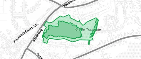 Gassi-Ort Große Tonkuhle in Itzehoe