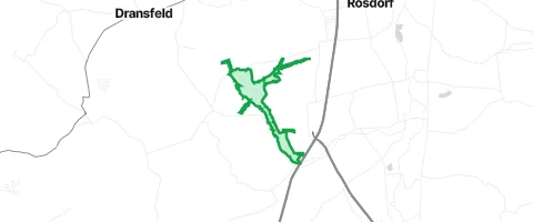 Gassi-Ort Großer Leinebusch in Rosdorf