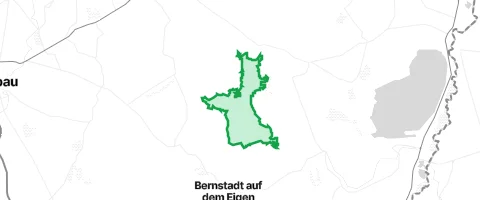 Gassi-Ort Großer Nonnenwald in Bernstadt auf dem Eigen