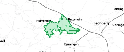 Gassi-Ort Großer Wald in Renningen