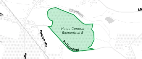 Gassi-Ort Halde General Blumenthal 8 in Recklinghausen
