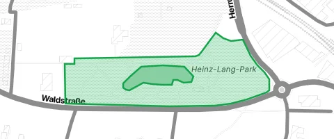 Gassi-Ort Heinz-Lang-Park in Stadtallendorf