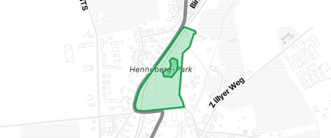 Gassi-Ort Henneberg-Park in Wasserleben