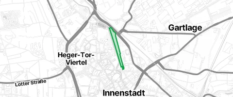 Gassi-Ort Herrenteichswall in Osnabrück