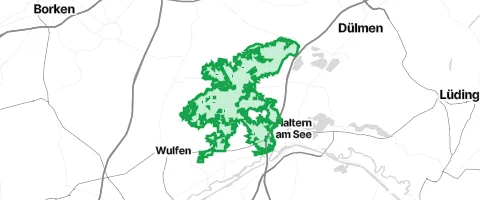 Gassi-Ort Hohe Mark in Haltern am See