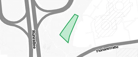 Gassi-Ort Hundeauslauffläche Florianstr./Westfalenpark in Dortmund