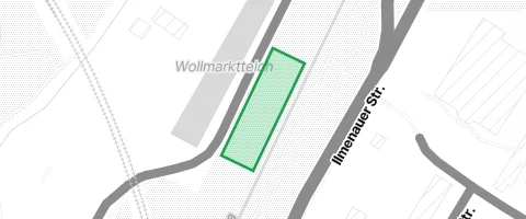 Gassi-Ort Hundewiese am Wollmarktteich in Arnstadt