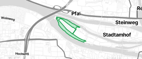 Gassi-Ort Inselpark in Regensburg