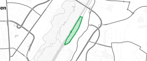 Gassi-Ort Isarinsel Oberföhring in München