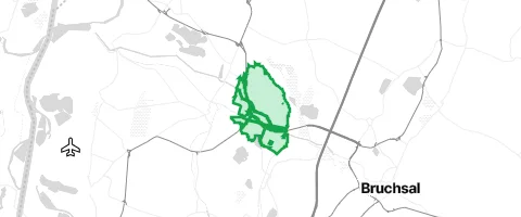 Gassi-Ort Kammerforst in Graben-Neudorf