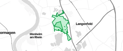 Gassi-Ort Knipprather Wald in Monheim am Rhein