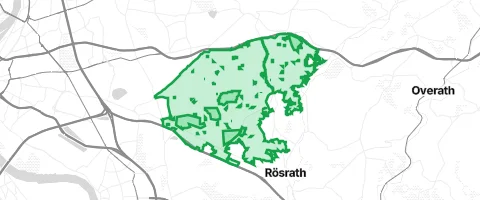 Gassi-Ort Königsforst in Rösrath