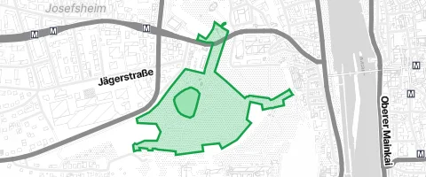 Gassi-Ort Landesgartenschau-Gelände 1990 in Würzburg