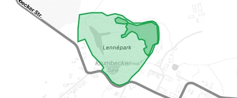 Gassi-Ort Lennépark in Feldberger Seenlandschaft