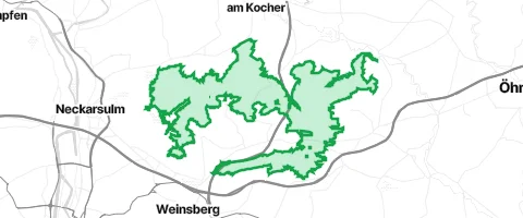 Gassi-Ort Mönchswald in Eberstadt