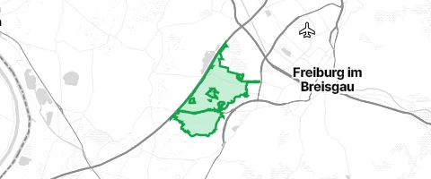 Gassi-Ort Mooswald in Freiburg im Breisgau