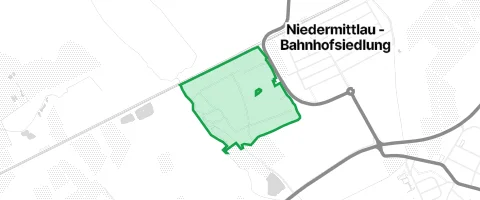 Gassi-Ort Mühlwald in Niedermittlau