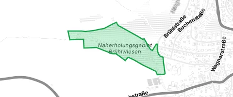 Gassi-Ort Naherholungsgebiet Brühlwiesen in Erbach