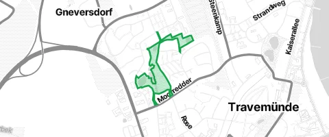 Gassi-Ort Orkney-Park in Lübeck