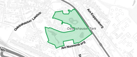 Gassi-Ort Oslebshauser Park in Bremen