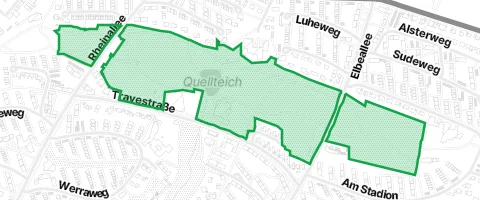Gassi-Ort Ost-West-Grünzug in Bielefeld