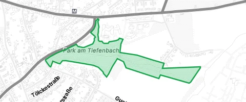 Gassi-Ort Park am Tiefenbach in Dortmund