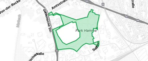 Gassi-Ort Park Hamme in Bochum
