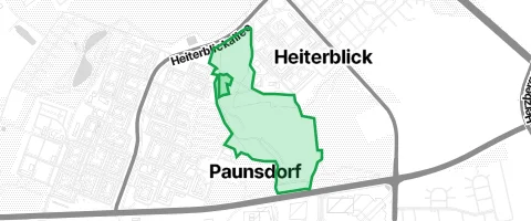 Gassi-Ort Paunsdorfer Wäldchen in Lucka