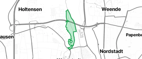 Gassi-Ort Pfalz-Grona-Park in Göttingen