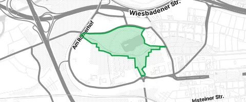 Gassi-Ort Rebstockpark in Frankfurt am Main