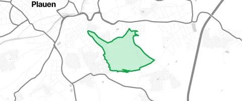 Gassi-Ort Reusaer Wald in Plauen